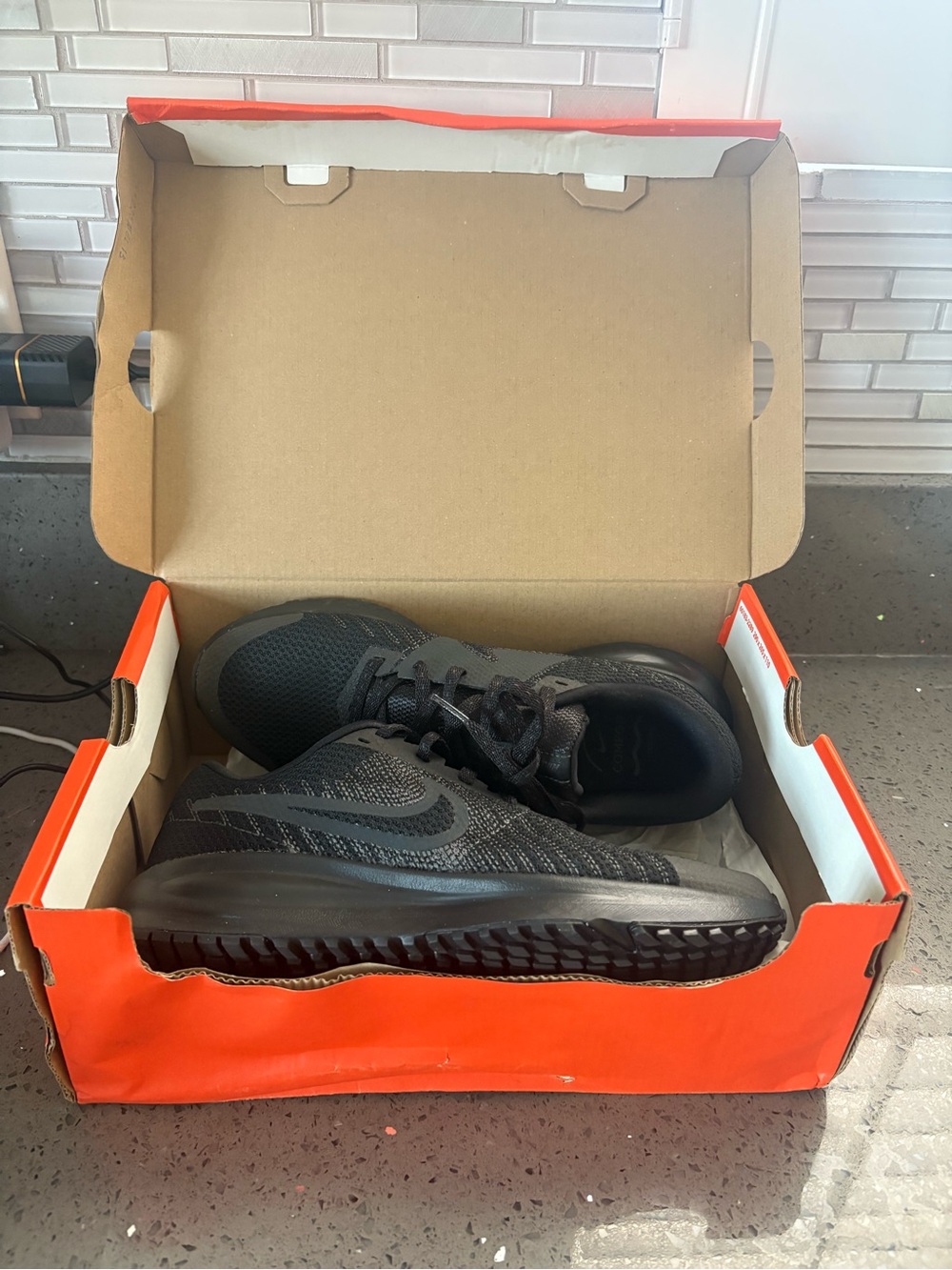Nike W Black Athletic Running Shoes